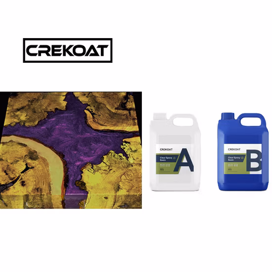 Resina epóxi transparente e profunda para fundição